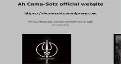 Desktop Screenshot of ahcama-sotz.com